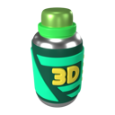 پیش‌نمایش فایل resin-bottle-9938040 از پک چاپ سه بعدی