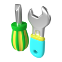 پیش‌نمایش فایل screwdriver-and-wrench-10114730 از پک چاپ سه بعدی