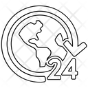 پیش‌نمایش فایل earth-grid-with-24-hours-7092630 از پک تجارت الکترونیک