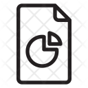 پیش‌نمایش فایل chart-file از پک آیکون های فایل و سند