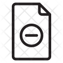 پیش‌نمایش فایل delete-file-6 از پک آیکون های فایل و سند