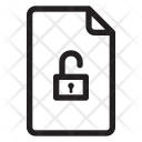 پیش‌نمایش فایل unlock-file-6 از پک آیکون های فایل و سند