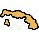 پیش‌نمایش فایل cuba-map-5835023 از پک کوبا