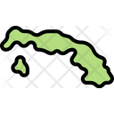 پیش‌نمایش فایل cuba-map-5835053 از پک کوبا
