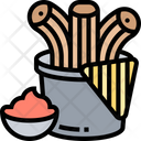 پیش‌نمایش فایل churros-stick-doughnut-5835396 از پک انواع دونات‌ها
