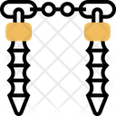 پیش‌نمایش فایل nunchucks-5808470 از پک تجهیزات دفاع خود