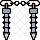 پیش‌نمایش فایل nunchucks-5808501 از پک تجهیزات دفاع خود