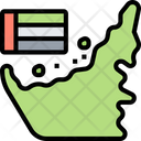 پیش‌نمایش فایل arab-emirates-map-5811223 از پک نماد امارات متحده عربی