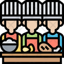 پیش‌نمایش فایل chefs-team-5809573 از پک آشپزی خانگی