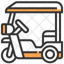 پیش‌نمایش فایل rickshaw-12 از پک Thailand Symbols 