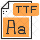 پیش‌نمایش فایل ttf-1 از پک نوع فایل