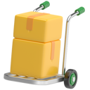 پیش‌نمایش فایل package-trolley-8562779 از پک لجستیک