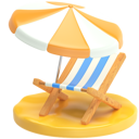 پیش‌نمایش فایل beach-chair-and-umbrella-8693387 از پک سفر تابستانی