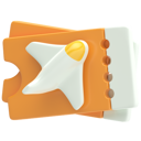 پیش‌نمایش فایل flight-ticket-8693384 از پک سفر تابستانی