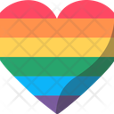 پیش‌نمایش فایل heart-shaped-glossy-lgbtq-rainbow-flag-11758464 از پک ماه افتخار