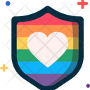 پیش‌نمایش فایل lgbtq-shield-with-heart-11758487 از پک ماه افتخار