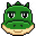 پیش‌نمایش فایل baby-crocodile-head-8021203 از پک سر حیوان