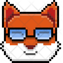 پیش‌نمایش فایل cute-fox-wearing-glasses-8021212 از پک سر حیوان
