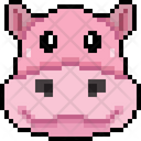 پیش‌نمایش فایل hippo-head-8021222 از پک سر حیوان