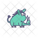 پیش‌نمایش فایل rhino-12464456 از پک حیوان
