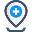 پیش‌نمایش فایل hospital-location-2374892 از پک کیت پزشکی، پایه و ۲