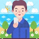 پیش‌نمایش فایل man-in-park-2449956 از پک آدم‌های خوشحال