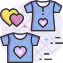 پیش‌نمایش فایل couple-tshirt-3257513 از پک روز ولنتاین