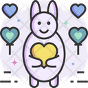 پیش‌نمایش فایل rabbit-3257490 از پک روز ولنتاین