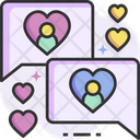 پیش‌نمایش فایل romantic-chat-3257482 از پک روز ولنتاین