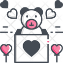 پیش‌نمایش فایل surprise-panda-3257540 از پک روز ولنتاین