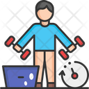 پیش‌نمایش فایل workout-time-3262510 از پک کار از خانه