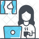 پیش‌نمایش فایل drinking-coffee-and-working-3349204 از پک دورکاری از خانه و ۲