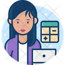 پیش‌نمایش فایل woman-accountant-3349004 از پک مشاغل زنان