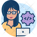 پیش‌نمایش فایل woman-developer-3348989 از پک مشاغل زنان
