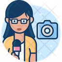 پیش‌نمایش فایل woman-journalist-3349008 از پک مشاغل زنان