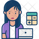 پیش‌نمایش فایل woman-accountant-3349016 از پک مشاغل زنان