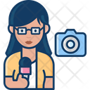 پیش‌نمایش فایل woman-journalist-3349020 از پک مشاغل زنان