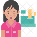 پیش‌نمایش فایل woman-cashier-3349082 از پک مشاغل زنان