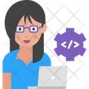 پیش‌نمایش فایل woman-developer-3349087 از پک مشاغل زنان