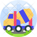 پیش‌نمایش فایل cement-mixer-3396838 از پک وسیله نقلیه حمل‌ونقل