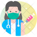 پیش‌نمایش فایل doctor-female-3607825 از پک آواتارهای واکسیناسیون