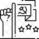 پیش‌نمایش فایل communist-flag-3607456 از پک روز کارگر