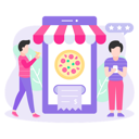 پیش‌نمایش فایل online-food-order-4015939 از پک خرید آنلاین