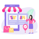 پیش‌نمایش فایل online-shopping-4015930 از پک خرید آنلاین