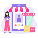 پیش‌نمایش فایل online-shopping-option-4015945 از پک خرید آنلاین