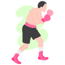 پیش‌نمایش فایل boxing-player-4078897 از پک ورزشی