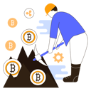 پیش‌نمایش فایل bitcoin-mining-4239207 از پک ارز دیجیتال