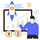 پیش‌نمایش فایل cryptocurrency-growth-4239211 از پک ارز دیجیتال