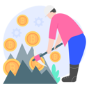 پیش‌نمایش فایل bitcoin-mining-4241562 از پک ارز دیجیتال و ۲