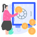پیش‌نمایش فایل bitcoin-safe-4241561 از پک ارز دیجیتال و ۲